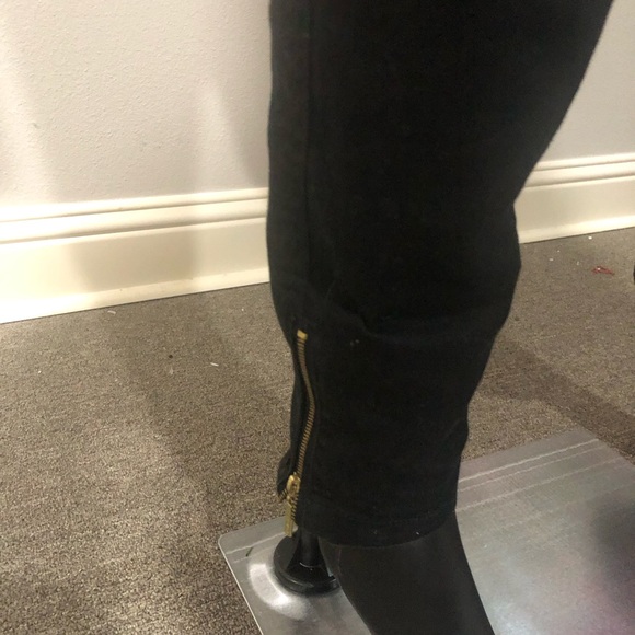 Iman Global Chic 360 Jeans Black Sz 4 Zip Ankle NWOT - Picture 9 of 9